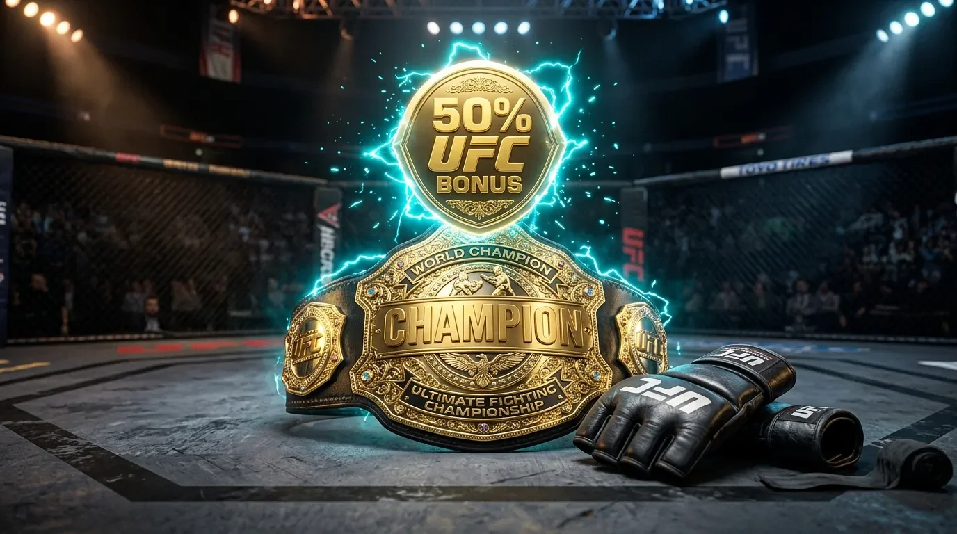 1xBet Conor McGregor ပရိုမိုးရှင်း 2026: 50% အားကစားဘောနပ်စ်နဲ့ UFC ဆုလာဘ်